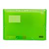 GielleService MKtape Cartella Documenti a Soffietto 13 Tasche Interne Formato A4 Chiusura in Gomma Colore VERDE