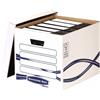 GielleService Contenitore Fellowes Bankers Box Basic Maxi File Assemblaggio manuale Cartone riciclato certificato FSC