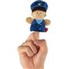 Sigikid 43009 - Marionetta da dita, 9 x 7 x 3 cm, colore: Blu