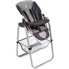 Bayer Chic 2000-Seggiolone per Bambole, Colore Melange Grigio/Navy, 655 26