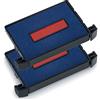 Trodat Cartucce di ricambio 6/4750/2 blu/rosso blister 2 PZ