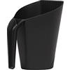EDA - Pala per pellet Jura Montania XL 2,4 litri - per 1,5 kg di pellet - nero, 19,3 x 16,5 x 21,9 cm