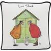Sam Toft GP85322 Cuscino, Cotone Piumino D'Anatra, Multicolore, 40 x 40 x 11 cm