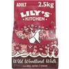 Lily's Kitchen Con ingredienti naturali Cibo secco per cani adulti Ricetta senza cereali con anatra, salmone e cervo 2.5kg