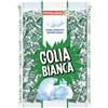 Golia Bianca, Caramelle Dure, Gusto Menta e Liquirizia, Busta da 1kg con Caramelle Monoporzione, Incartate Singolarmente, Formato Scorta