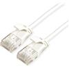 ROLINE UTP DataCenter - Cavo patch Cat.6A (classe EA), LSOH, sottile, 0,15 m, colore: Bianco