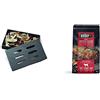 Char-Broil 140 551 Cofanetto, Nero, 3.5x13x20.6 cm & Weber 17663 - Miscela Chips per affumicatura Carne di Manzo, 700g, Nero