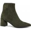 Vegan Shoes Italy VSI GEIA Stivaletti vegan verdi punta tacco basso Made in Italy