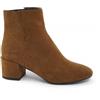 Vegan Shoes Italy VSI LETE Stivaletti vegan marroni punta tonda tacco largo cerniera Made in Italy