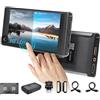 Portkeys PT6 Monitor, monitor di assistenza on-camera professionale Schermo da 5.2 600 nit Touch Control Ingresso 4K HDMI 30p Uscita HDMI 1080P60 Scatola LUT 3D.