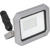 as - Schwabe 46415 Slimline CHIP Faretto LED 10W, molto stretto, senza cavo di alimentazione, 10 W, 230 V, argento, 15 Watt