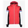 Cmp Man Jacket Zip Hood Giacca Sci Rosso/Nero Uomo