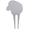 Swissmar CP119 - Pennarello a forma di pecora, in acciaio inox, 8,5 cm x 4,5 cm, per formaggio, lavabile in lavastoviglie