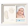 KeaBabies Kit personalizzato per impronte di mani e piedi del bambino - Decorazioni per la scuola materna con impronte di mani e piedi del bambino - Regalo per neonati, ragazzo, ragazza (Alpine White)