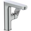 Ideal Standard - Cerafine O Miscelatore Monocomando Lavabo con comando laterale e bocca di erogazione fissa h 159mm, Cromato