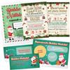 KAÏDENSÏ Idee Regali Bambini Natale Originali - Pergamena Risposta alla Lettera Babbo Natale - Invito e Tovaglietta per Babbo Natale - Idea Regalo Originale Bambino Bambina