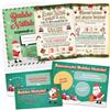 KAÏDENSÏ Idee Regali Bambini Natale Originali - Pergamena Risposta alla Lettera Babbo Natale - Invito e Tovaglietta per Babbo Natale - Idea Regalo Originale Bambino Bambina
