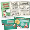 KAÏDENSÏ Idee Regali Bambini Natale Originali - Pergamena Risposta alla Lettera Babbo Natale - Invito e Tovaglietta per Babbo Natale - Idea Regalo Originale Bambino Bambina