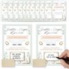 KAÏDENSÏ Gratta e Vinci Matrimonio Pastello - 24 Pz Gadget Lotteria Sposi - Giochi per Invitati