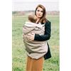 Neko Cover Neko - Cover Invernale per Marsupio Neonati 2 in 1 Porta-Bebe Fascia, Zaino Portabimbo e Passeggino Neko Slings (Taupe)