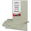 NEUSER PAPIER Cartoncino per rilegatura, 1,5 mm, in cartone molto resistente 10 pezzi DIN A5 Grau-Braun - 1,5 mm