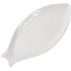 Cabilock Piatto di pesce vassoio per alimenti piatto a forma di pesce piatto in ceramica piatto da portata decorativo snack antipasto vassoio per formaggio per casa, ristorante e cucina 40 cm