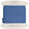 designers-factory Nastro Sbieco di Cotone per Bordare - Vari Colori Disponibili - Raffinate Rifiniture per Cucito e Tessuti (10 Metri, Blu Indaco)