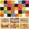 LUA VIKA Zerbino ingresso esterno cocco - Piazze - 40x70 cm - tappeto ingresso esterno casa - zerbino cocco - zerbini moderni e originali