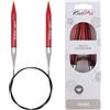 KnitPro Knit Pro - Ferri circolari da maglia, 80 cm x 12 mm, multicolore