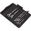 Wera 05020091001 6001 Joker Switch 11 Set 1, Kit con chiavi combinate piegate a cricchetto, metrico, 11-teilig
