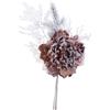 Bizzotto Pick Peonia Ginny Marrone Innevato
