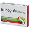 Benagol® Herbal Supporto Immunitario con Vitamina C e Zinco Gusto Menta Ciliegia 2,5 g Pastiglie