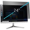 Kensington Filtro Privacy per Monitor, rimovibile, a 2 vie per monitor da 24 16:10, rivestimento antiriflesso, copertura reversibile anti luce blu per prevenire l'affaticamento degli occhi (628339)