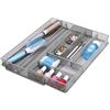 Honey Can Do KCH-02163 Vassoio Organizzatore con 6 Scomparti, Metallo, Grigio/Argento, 41.91x51.44x5.08 cm