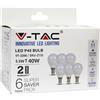 V-TAC Goccia opale E14 5,5w 2700K - 2733