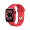 Apple - Watch Series 6 Gps+cellular 40mm Allum Rosso-cinturino Sport Rosso