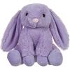 Apricot Lamb Peluche coniglietto animale di peluche perfetto per ragazze (coniglietto viola, 20 cm)
