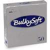 BULKYSOFT tovaglioli monouso cm 33x33 2 veli 50 pezzi grigio