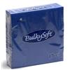 BULKYSOFT tovaglioli monouso cm 38x38 2 veli 40 pezzi blu (minimo 36 confezioni)
