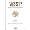 IUS Pisa University Press Archivio penale. Rivista quadrimestrale di diritto, procedura e legislazione penale, speciale, europea e comparata (2022). Vol. 1