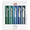 Prym 218441-Set, 7,0-12,0 mm 218441-1-Set di uncinetti per Lana ergonomici 7,00-12,00 mm x 1, Bianco, 12 mm