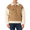Wrangler Sherpa Jacket Giacca, Cornstalk, X-Large Uomini