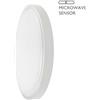 V-TAC PLAFONIERA TONDA 30W B.NATURALE IP44 SENSORE MICROONDA CREPUSCOLARE VT-8630W-RD-LED7665