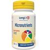 LongLife® Micronutrients 30 tav | Integratore multivitaminico | Alto dosaggio | Benessere psicofisico | Sostegno immunitario, psicologico, muscolare | 1 mese di trattamento | Senza glutine