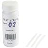 BLUE BAY O2 Test Strips Blue Bay per Piscine e SPA - Analisi Ossigeno (50 Striscette)