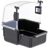 ferplast Bagnetto Ferplast per Parrocchetti, nero - L 19 x P 23 x H 22 cm