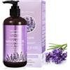 Newvenper Olio da Massaggio alla Lavanda per Rilassare Muscoli Doloranti Stanchi Terapeutico, Olio per Massoterapia Ideale per Idratare la Pelle per Uomini e Donne 300ML
