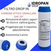 Filtro, Cartuccia, carbone attivo granulare (GAC) 10