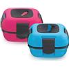 Pinnacle Lunch Box Termico Portapranzo Termico per Alimenti Anticaduta | Porta Merenda Bambini e Adulti con Innovativa Valvola di Rilascio del Calore | Set 2 Contenitori Ermetici 450 g | Blu Rosa