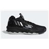 Adidas Dame 8 Nero/Bianco/Argento Uomo